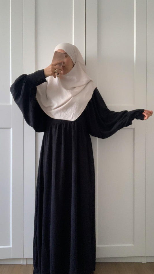 NEU! Abaya LAYLA Schwarz Jazz