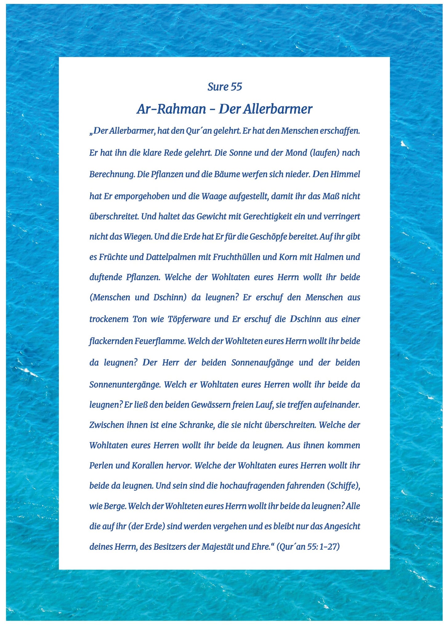 „Allah ist unser Schöpfer – Teil 2: Der Stoff des Lebens – islamisches Kinderbuch über Wasser, Natur und Allahs Schöpfung vom Al-Rayan Verlag“