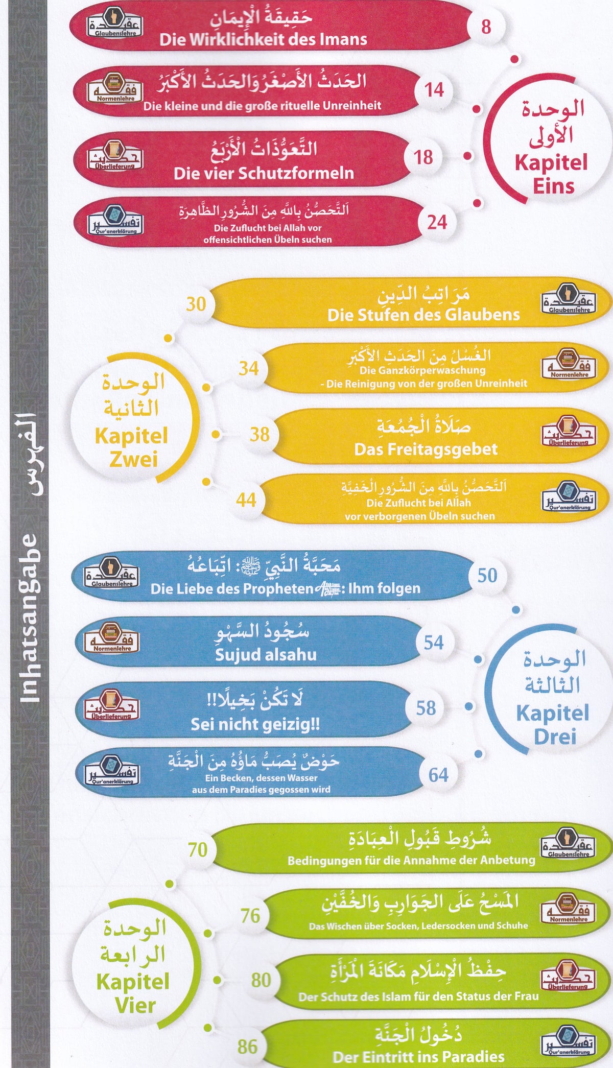 Lehre mich den Weg meines Lebens Level 6 – Islamische Erziehung auf Deutsch und Arabisch2