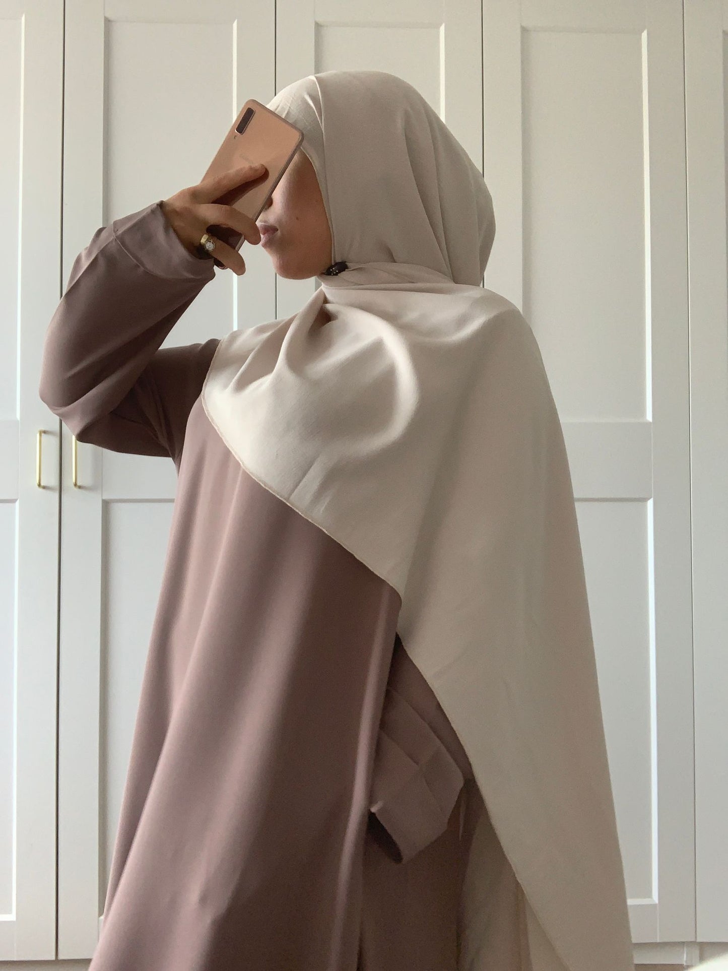 NEU! Schal Jazz - hell beige (70x200 cm)