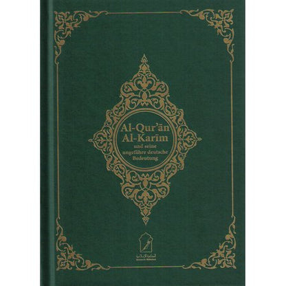 Al-Qur'an Al-Karim und seine ungefähre Bedeutung auf Deutsch (Deutsch-Arabisch) | Al-Rayan Verlag