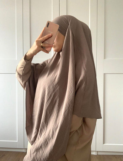 Khimar NADJA - Jazz, einlagig - Taupe