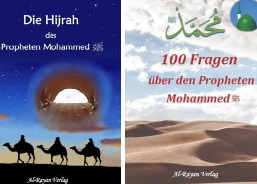 Angebot !! Die Hijrah des Propheten Mohammed s.s.+ 100 Fragen über den Propheten Mohamed