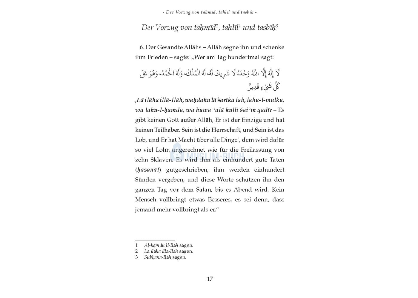 Das Gute Wort - Sahih al-Kalim at-Tayyib